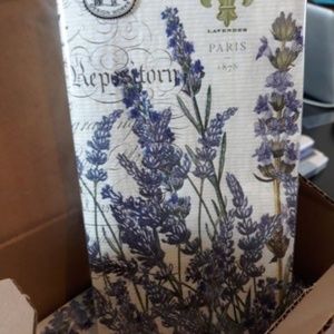 15 Hostess Napkins Paper Hand Towel Lavendar